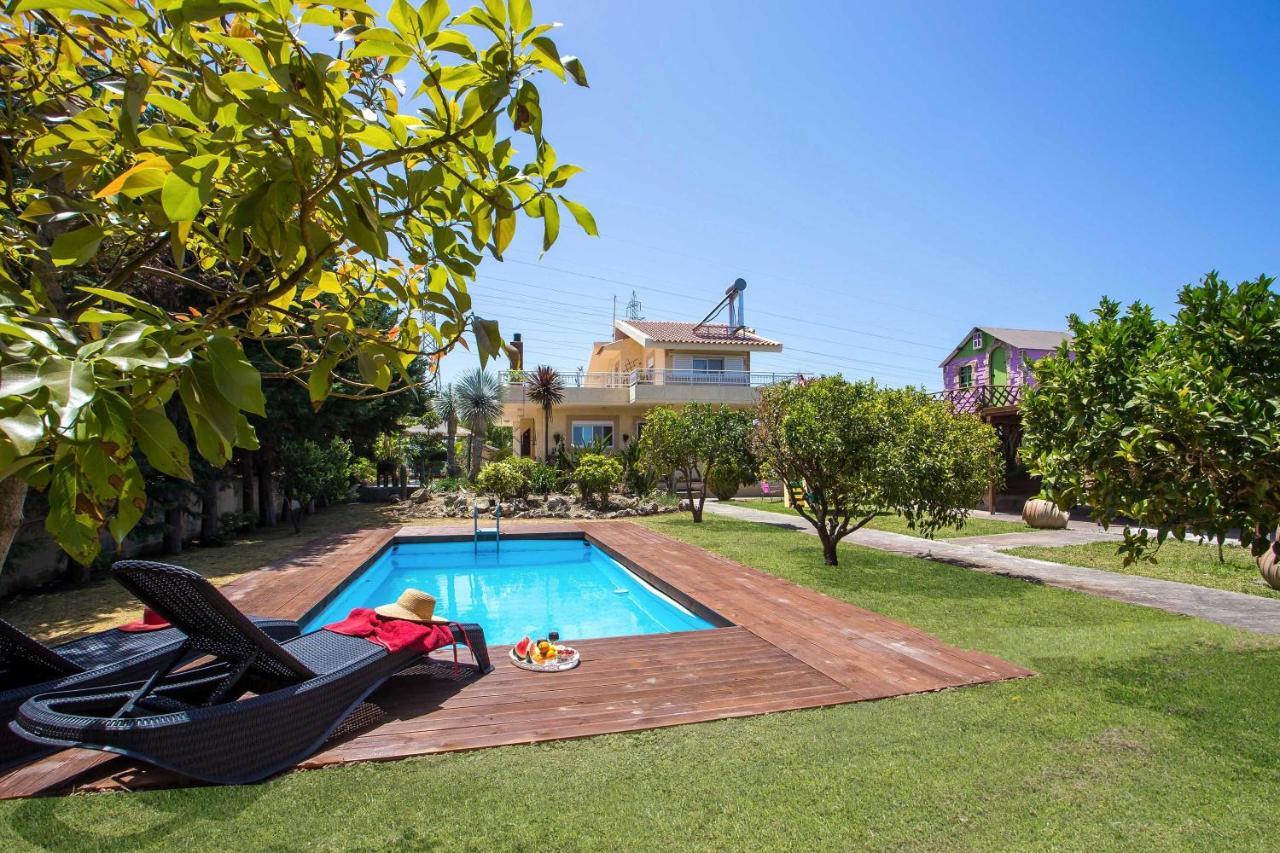 Laylande House Villa เธโอโลกอส ภายนอก รูปภาพ